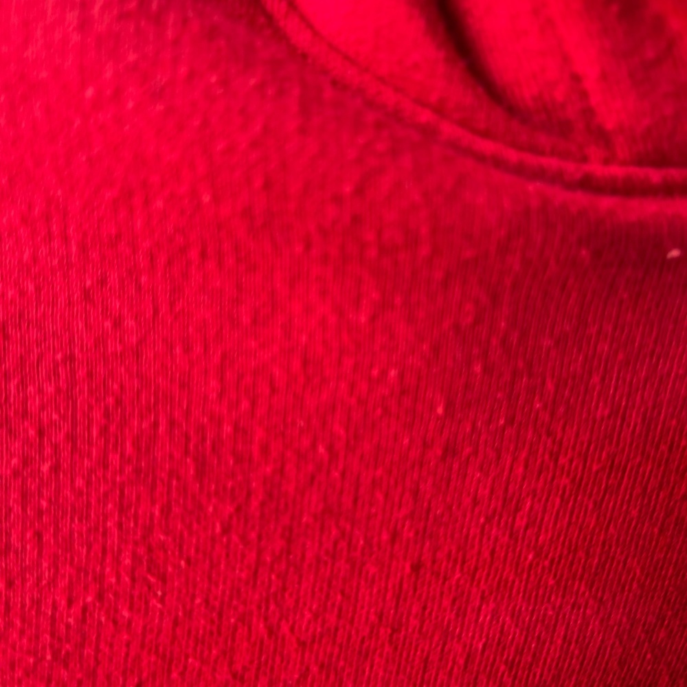 Victoria’s Secret PINK bright red cropped hoodie - Picture 9 of 9